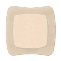Espuma Sacro Pharma Foam Ag — Adhesivo Antimicrobiano — 22 x 22 cm