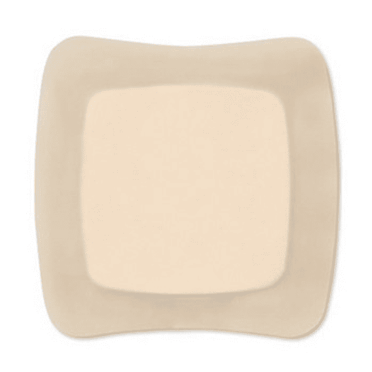 Espuma Sacro Pharma Foam Ag — Adhesivo Antimicrobiano — 22 x 22 cm