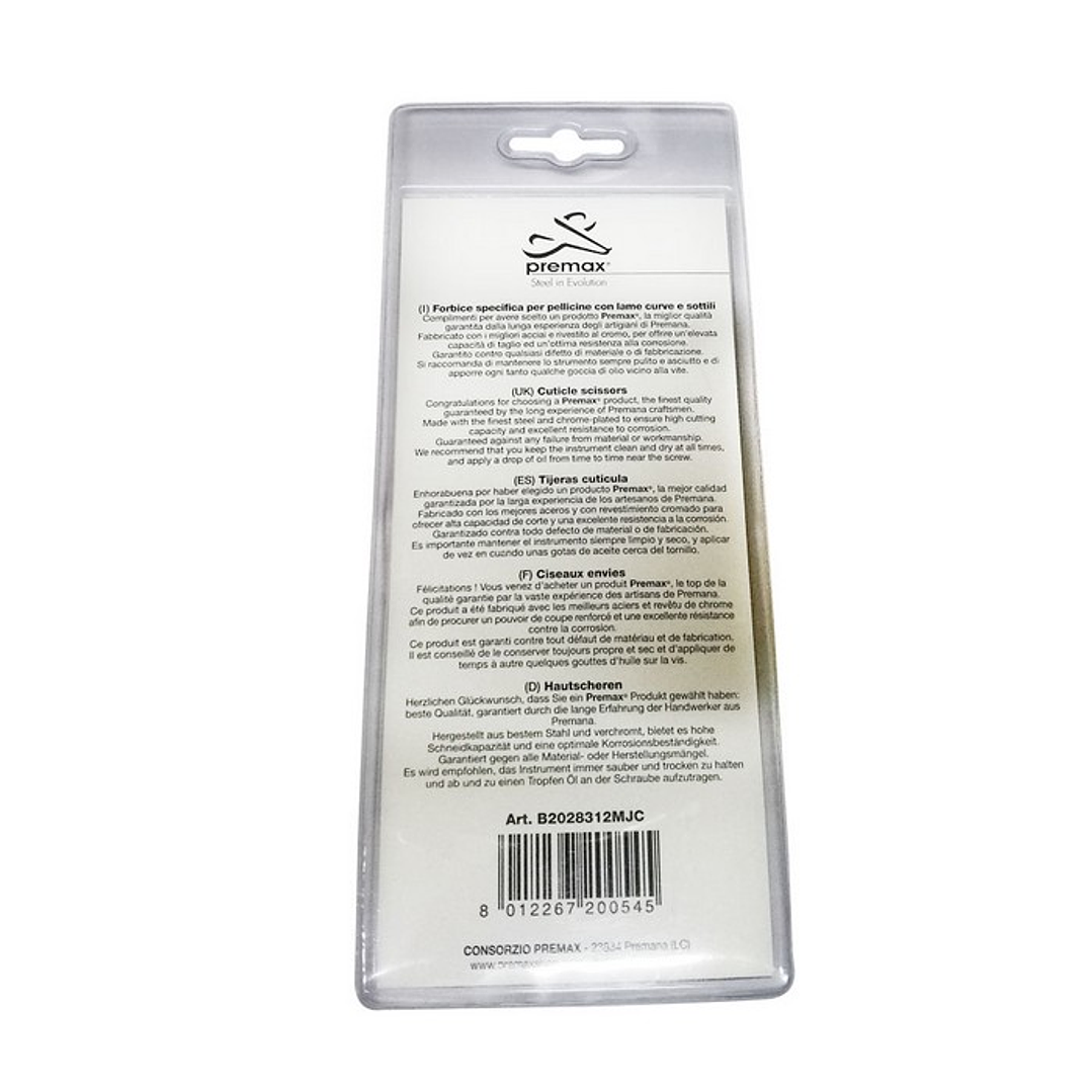 Tijeras Corta Cutícula Premax 2