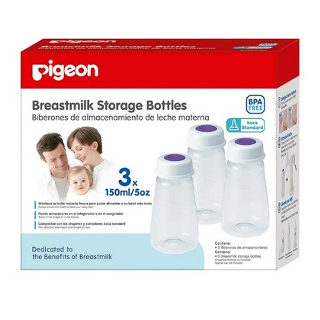 Biberones de Almacenamiento Leche Materna – Pigeon 1