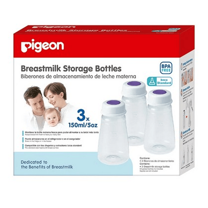 Biberones de Almacenamiento Leche Materna – Pigeon 1