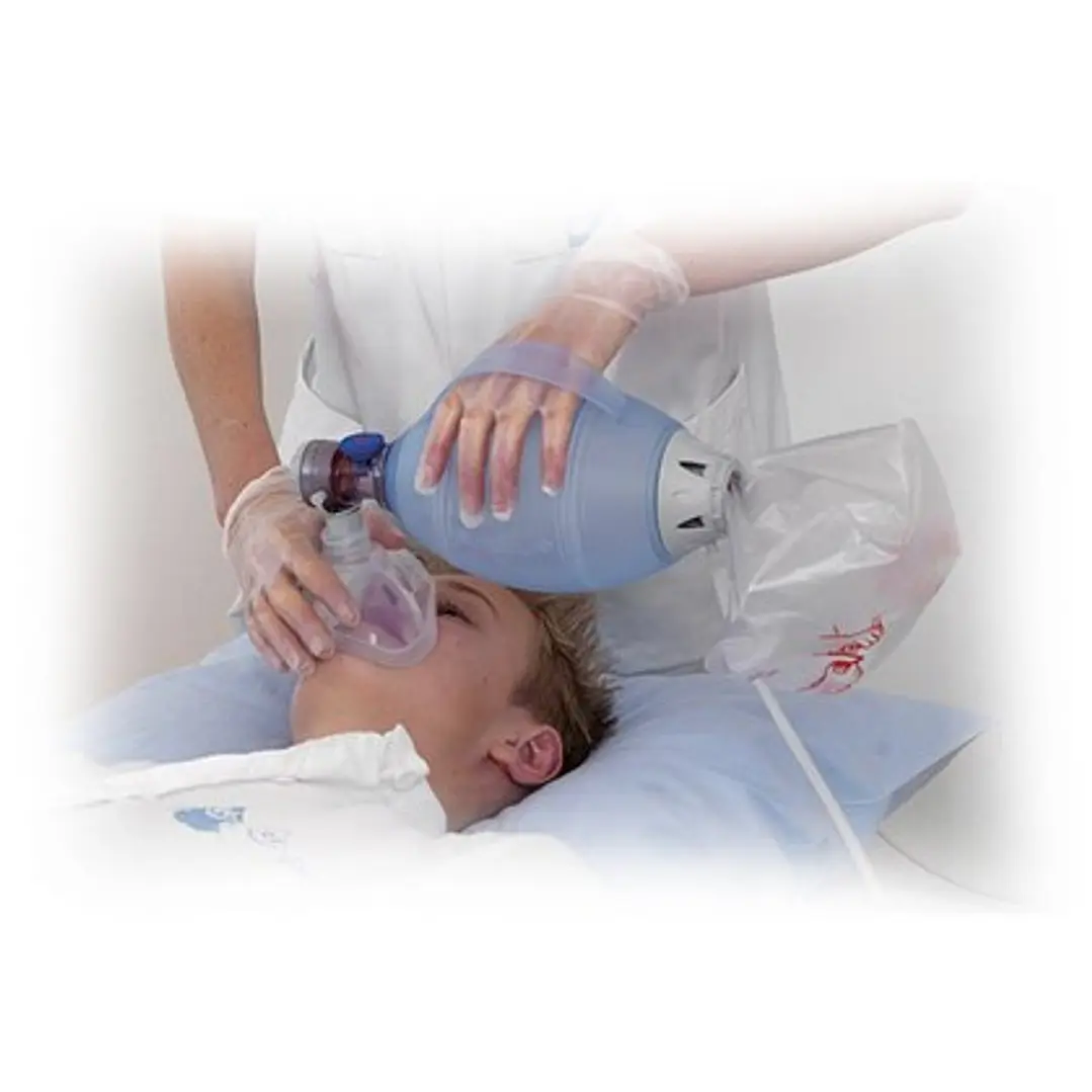Ambu® Resucitador Pediátrico de Silicona Oval Reutilizable 2