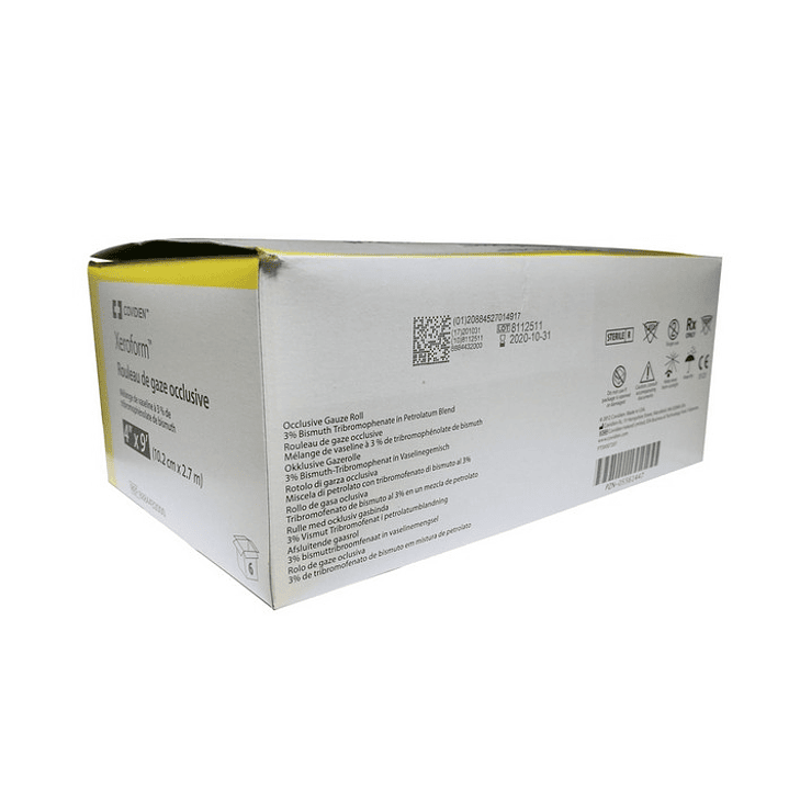 Apósito Oclusivo Xeroform — 10.2 cm x 2.7 m — COVIDIEN — REF.8884432000 4