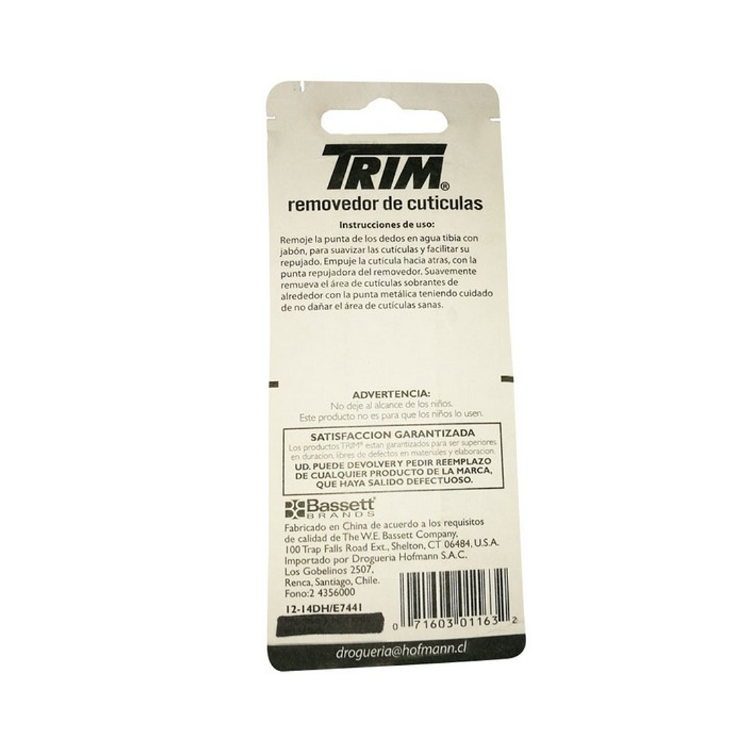 01163 – Removedor de Cutículas - TRIM 3
