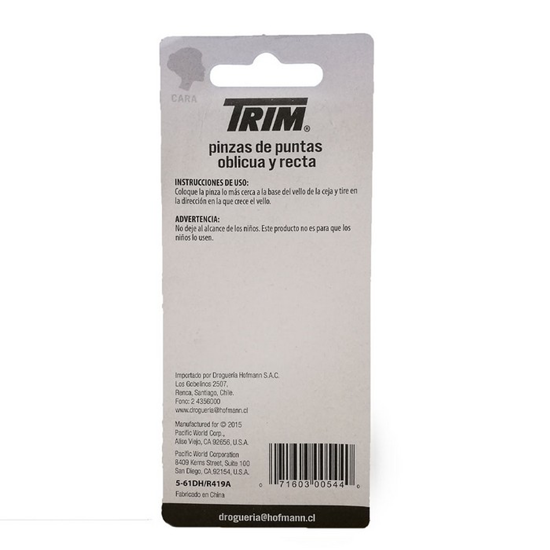 #00544 – Pinzas Recta y Oblicua TRIM 2