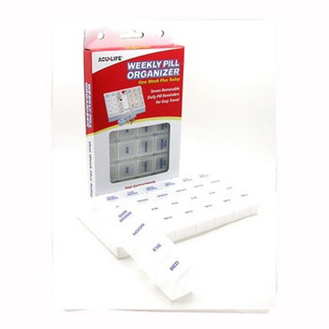 Aculife Pastillero Semanal Ref 128 B/T/W 3