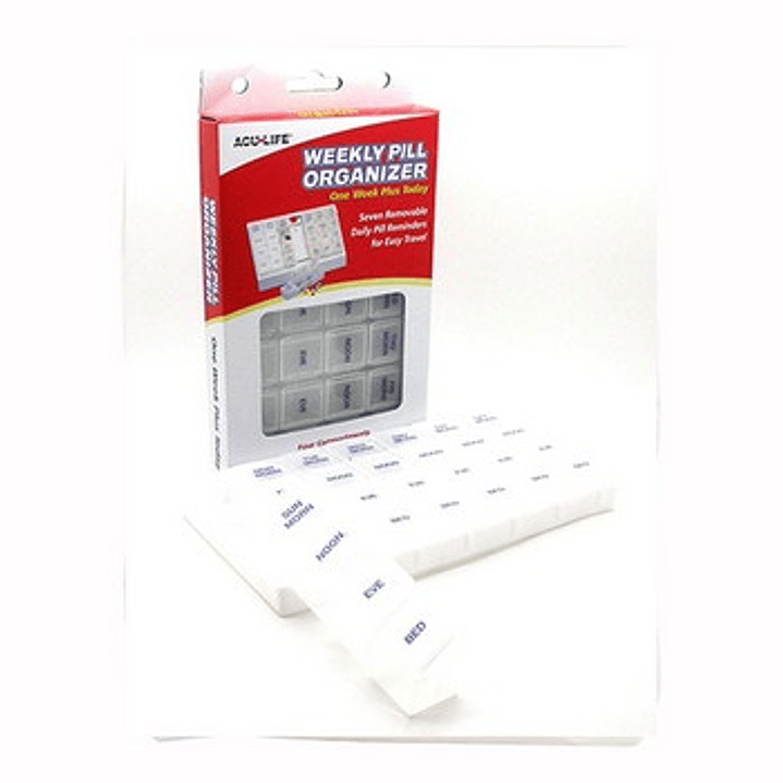 Aculife Pastillero Semanal Ref 128 B/T/W 3