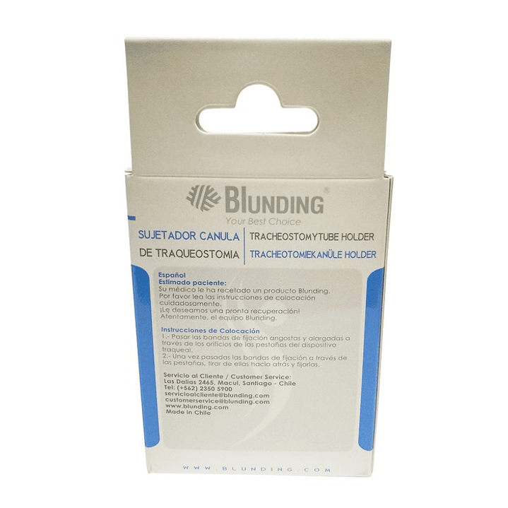 E-729 – Sujetador Cánula Traqueostomia Blunding 4
