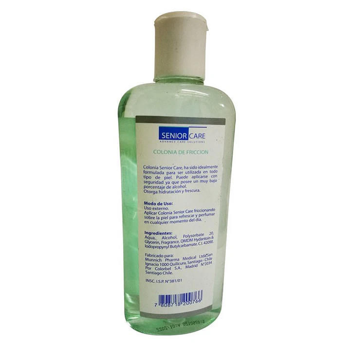 Colonia de Fricción Senior Care 400ml 3