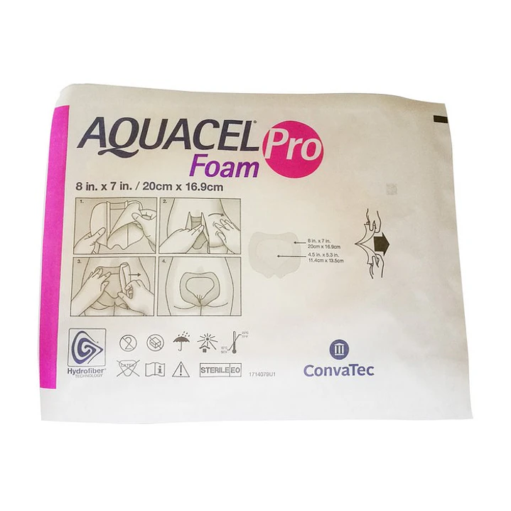 Apósito de Espuma Sacro — Aquacel Pro Foam — 20 x 16.9 cm — 421579  1