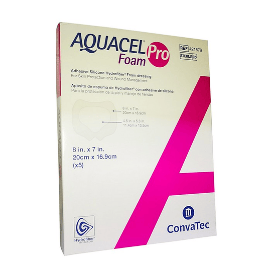 Apósito de Espuma Sacro — Aquacel Pro Foam — 20 x 16.9 cm — 421579 