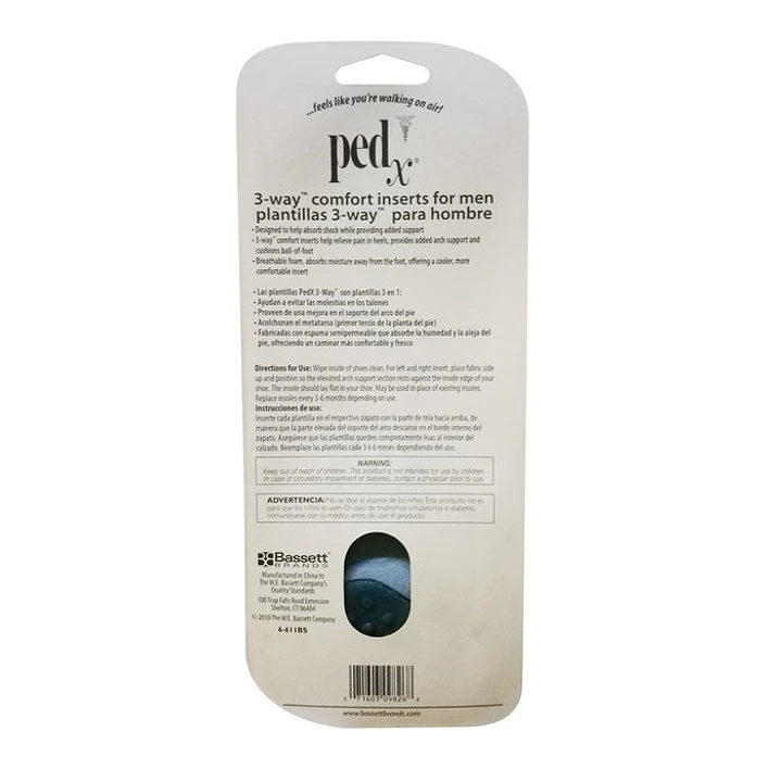 Ped X Plantillas 3 Way Hombre 8/13 2