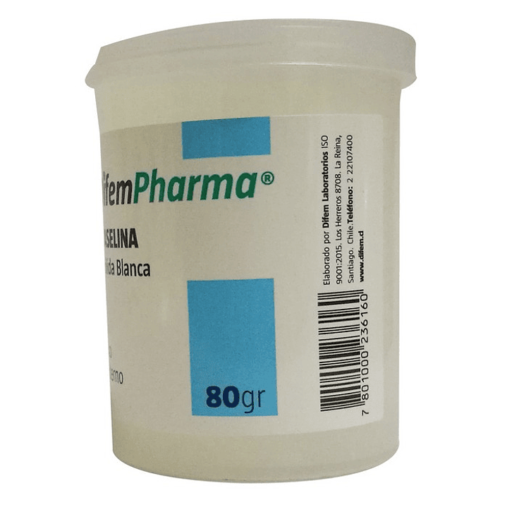 Difempharma Vaselina Sólida Blanca 80grs 2