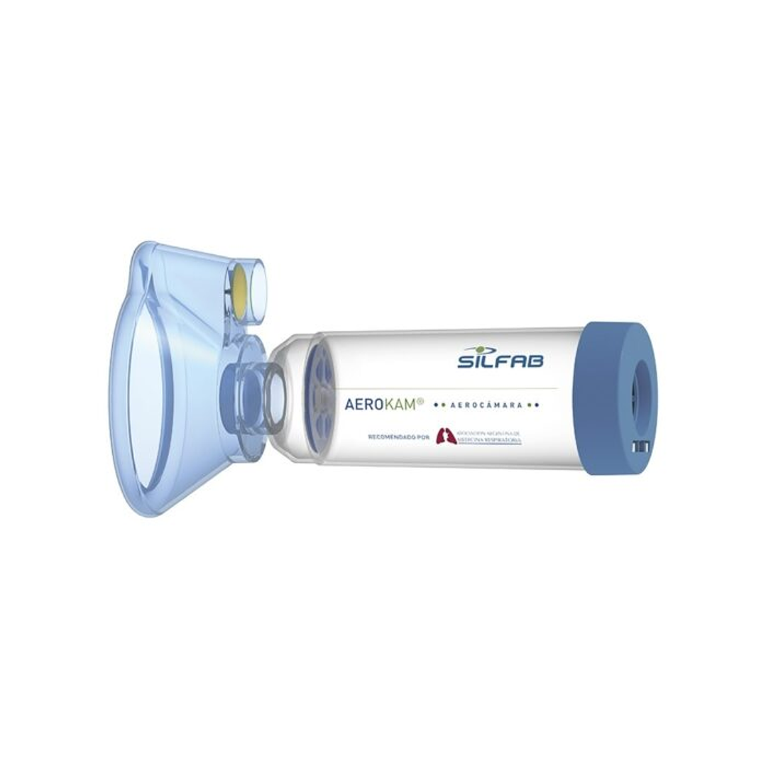 Aerocamara Espaciadora Bivalvular Silfab Pa06 Pediátrico 1