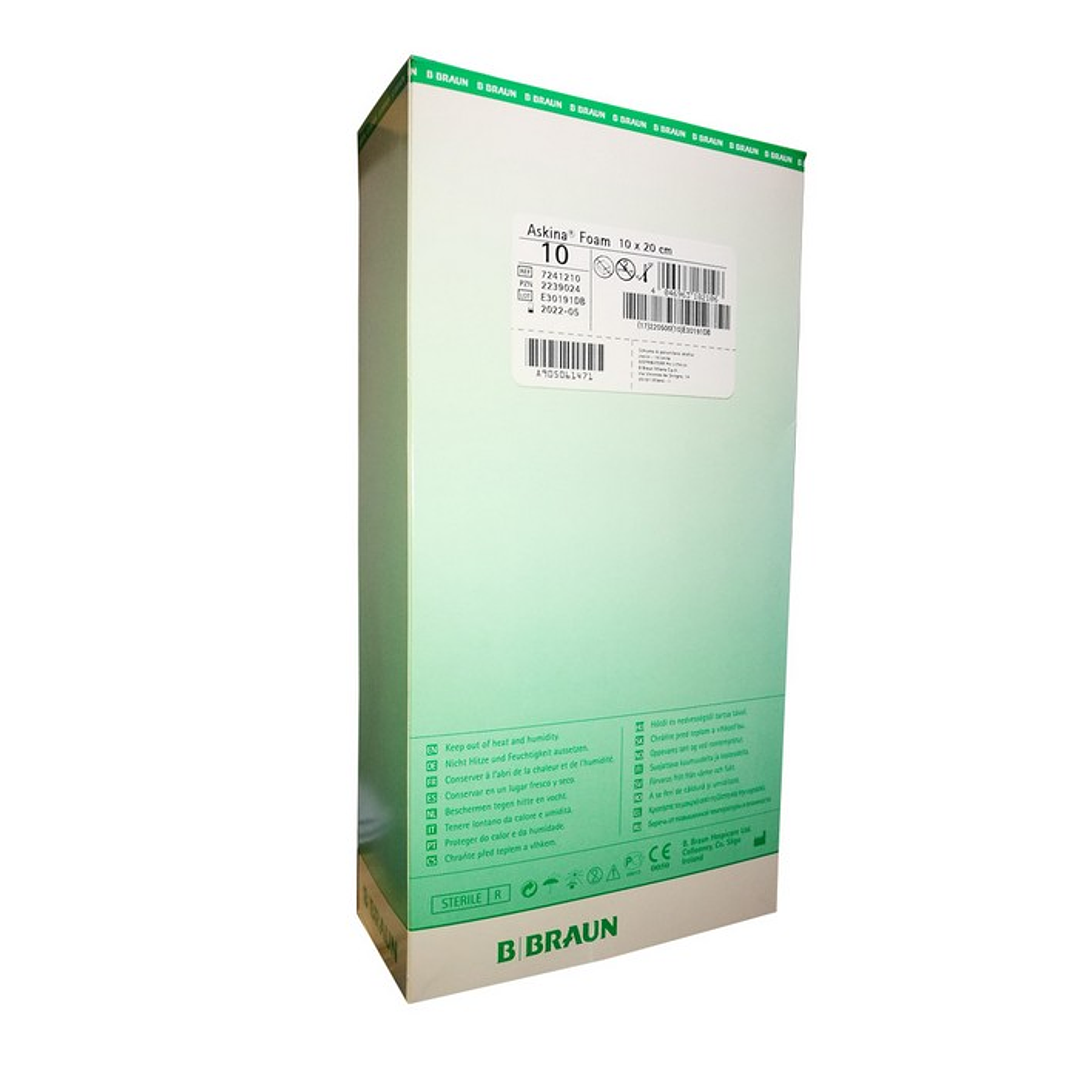 Askina Foam — Aposito Espuma Hidrofilica — Medidas 2