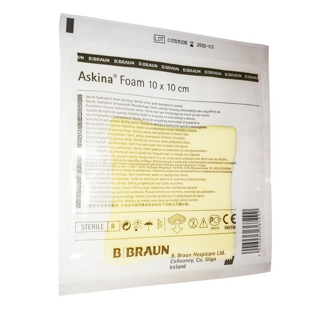 Askina Foam — Aposito Espuma Hidrofilica — Medidas 4