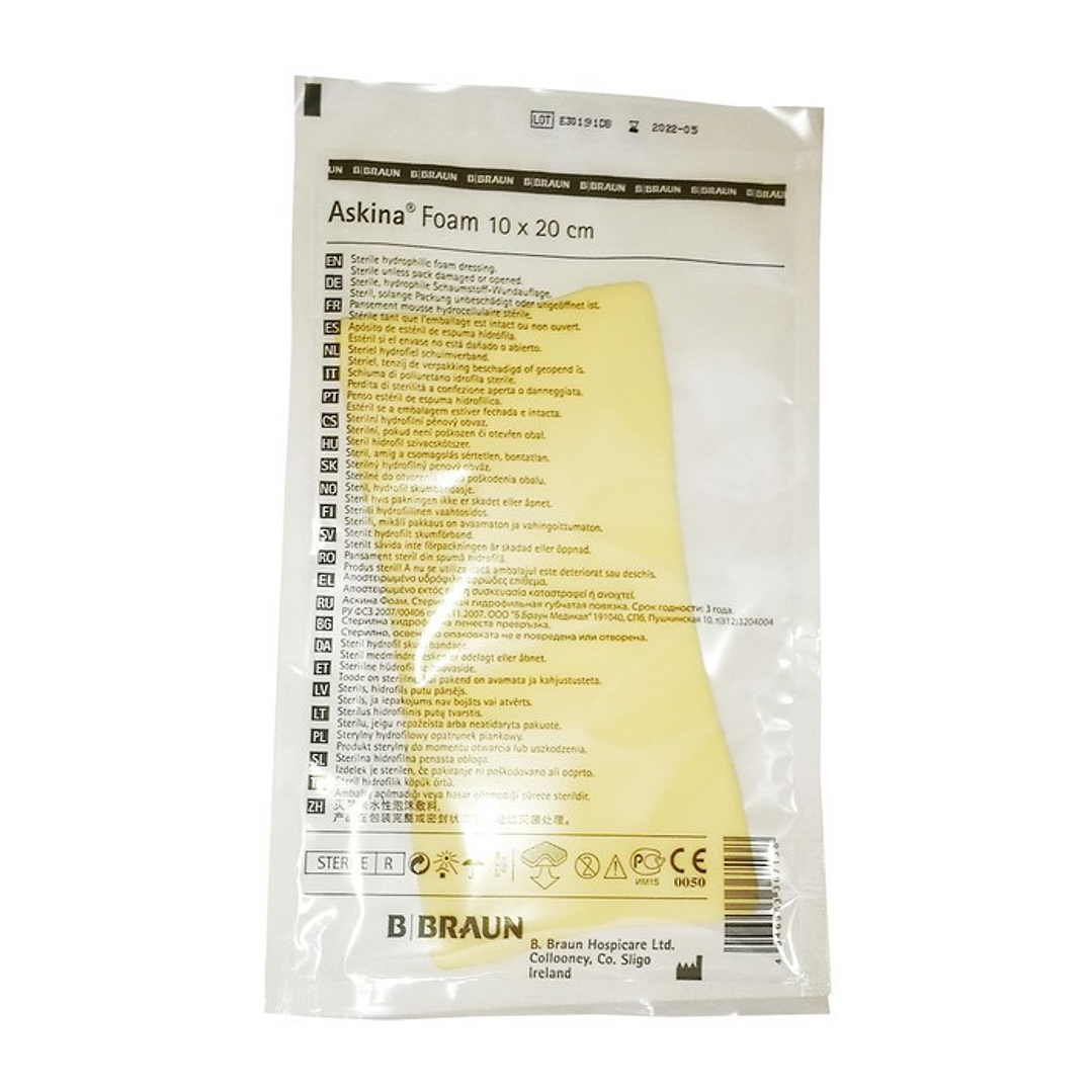 Askina Foam — Aposito Espuma Hidrofilica — Medidas 5
