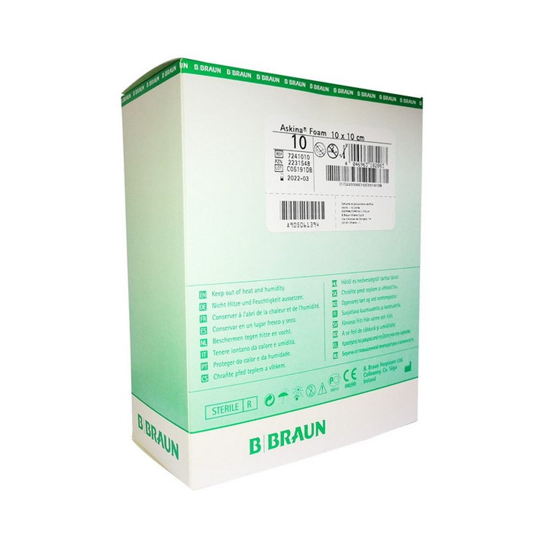 Askina Foam — Aposito Espuma Hidrofilica — Medidas 7