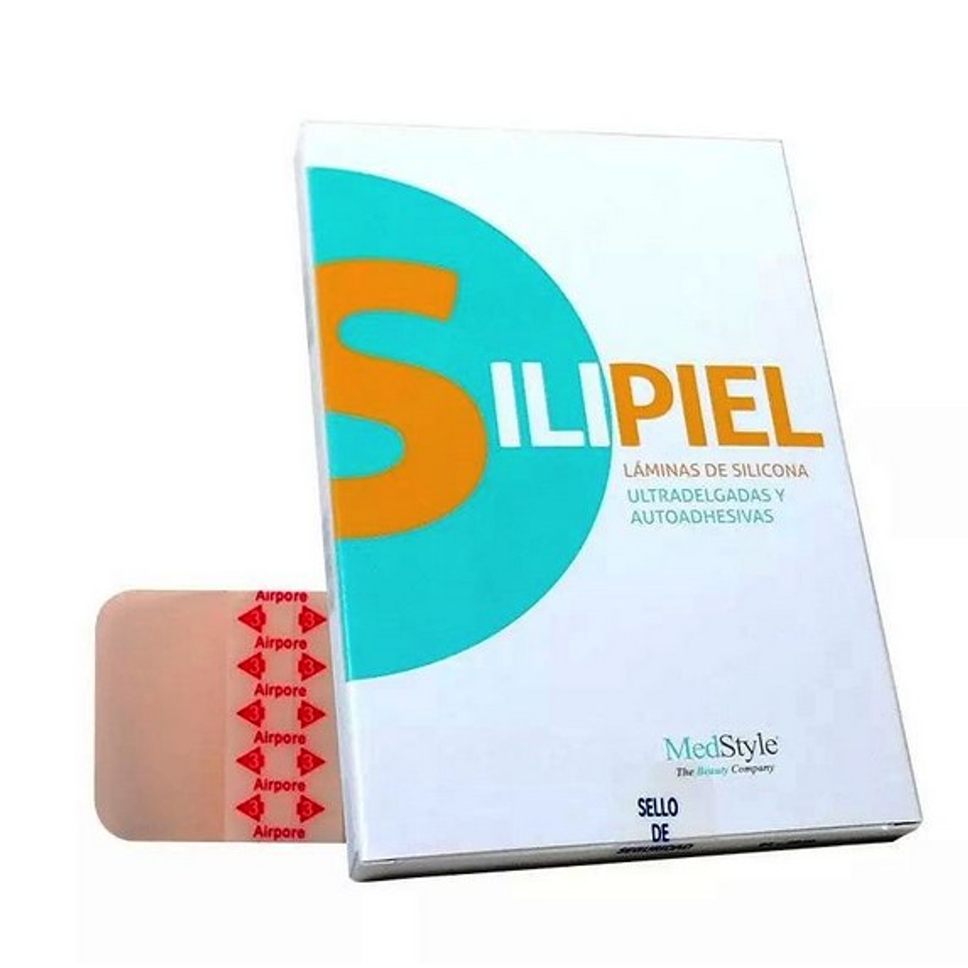 Lámina Silicona Cicatrices SILIPIEL — Medidas — MEDSTYLE 2