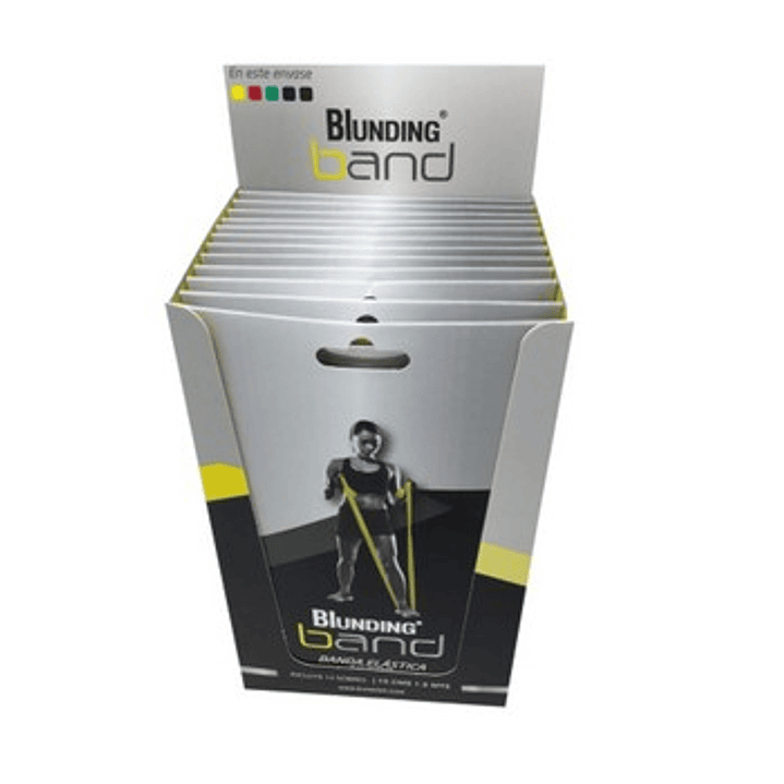 Banda Elástica Blunding - Sobre - 1,5mts - Colores 1