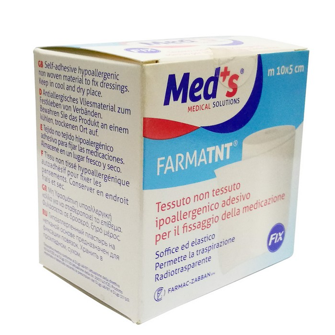 21010M – Med’s FarmaTNT 5cm x 10mt – Tela no Tejida Adhesiva Hipoalergénica 1