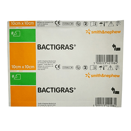 Bactigras – Apósito de Gasa Parafinada c/Clorhexidina - Medidas