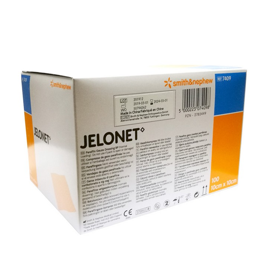 7409 - Jelonet 10x10cm Unidad 3