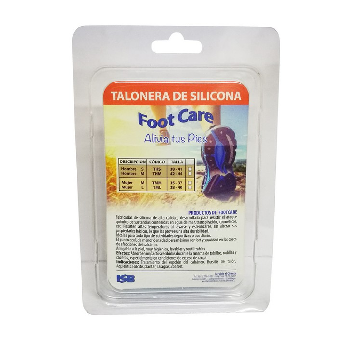 Talonera de Silicona Footcare 5