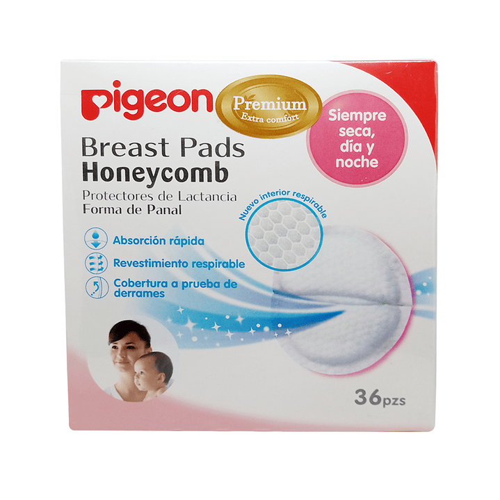 16395 - Absorbente de Leche Honeycomb Pigeon 36 Pcs 2