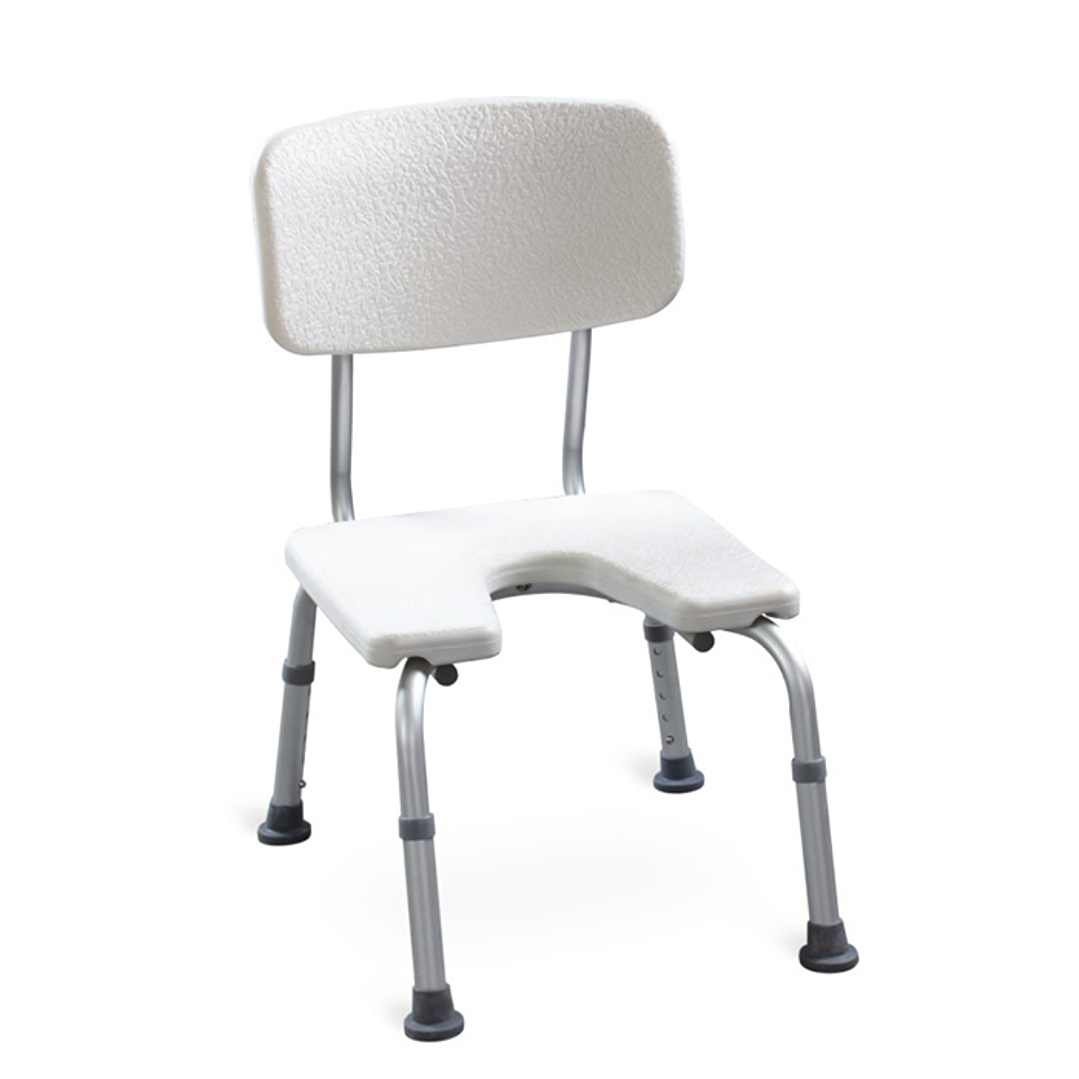 Silla para Baño con Forma de U (con respaldo) 1
