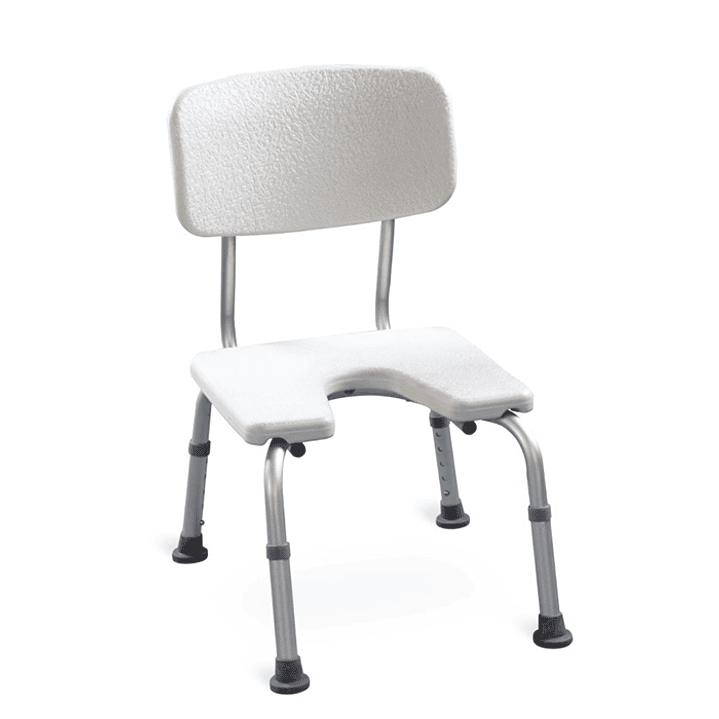 Silla para Baño con Forma de U (con respaldo) 1