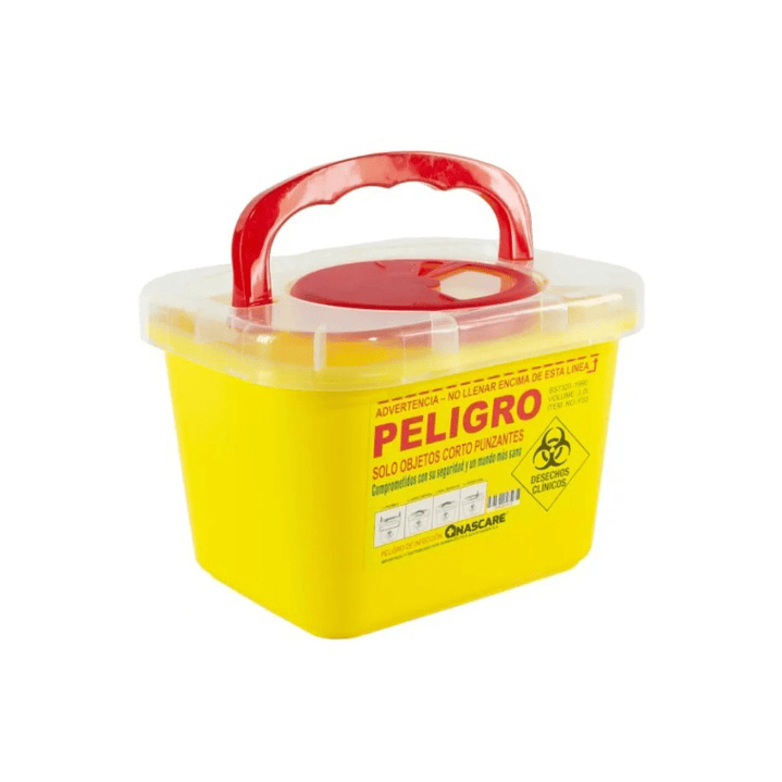 Caja para Desechos Cortopunzantes - Diferentes Tamaños 2