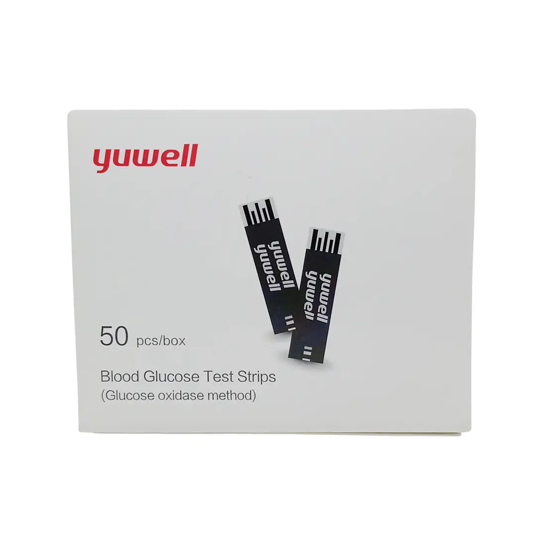 Tiras Reactivas de Glucosa Yuwell 582 - 50 tiras 1