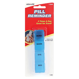 Pill Reminder (Pastillero Diario) Aculife 1888W