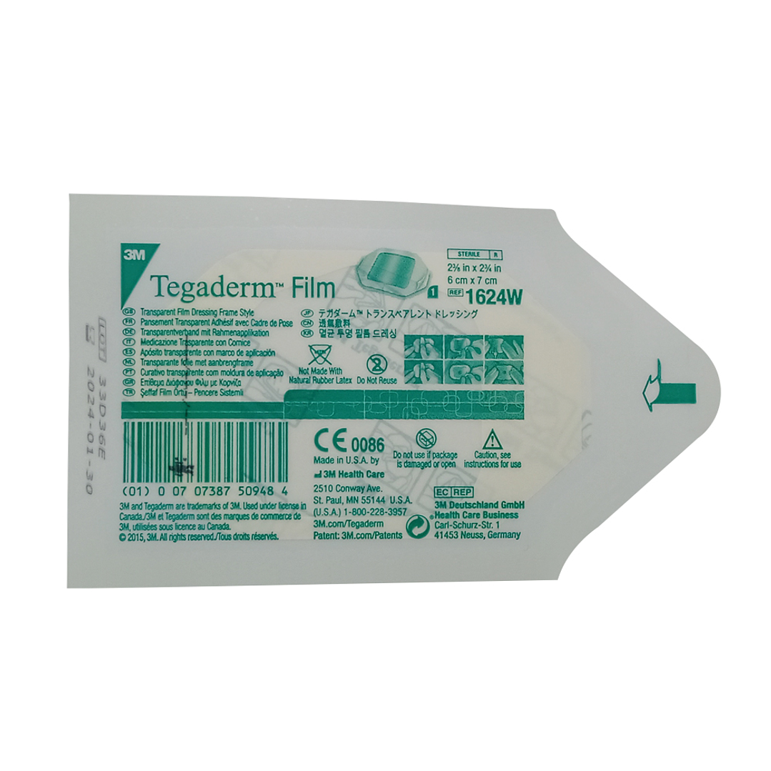 Apósito Transparente Impermeable — Tegaderm Film — Medidas 3