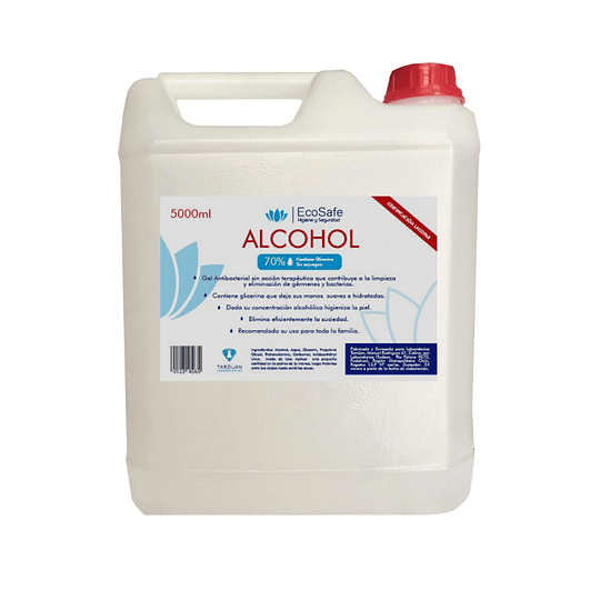 Alcohol 70% Ecosafe - 5 Lts