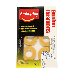 SmilePlus Biunion Cushions - Almohadillas para Callos - 6 Almohadillas