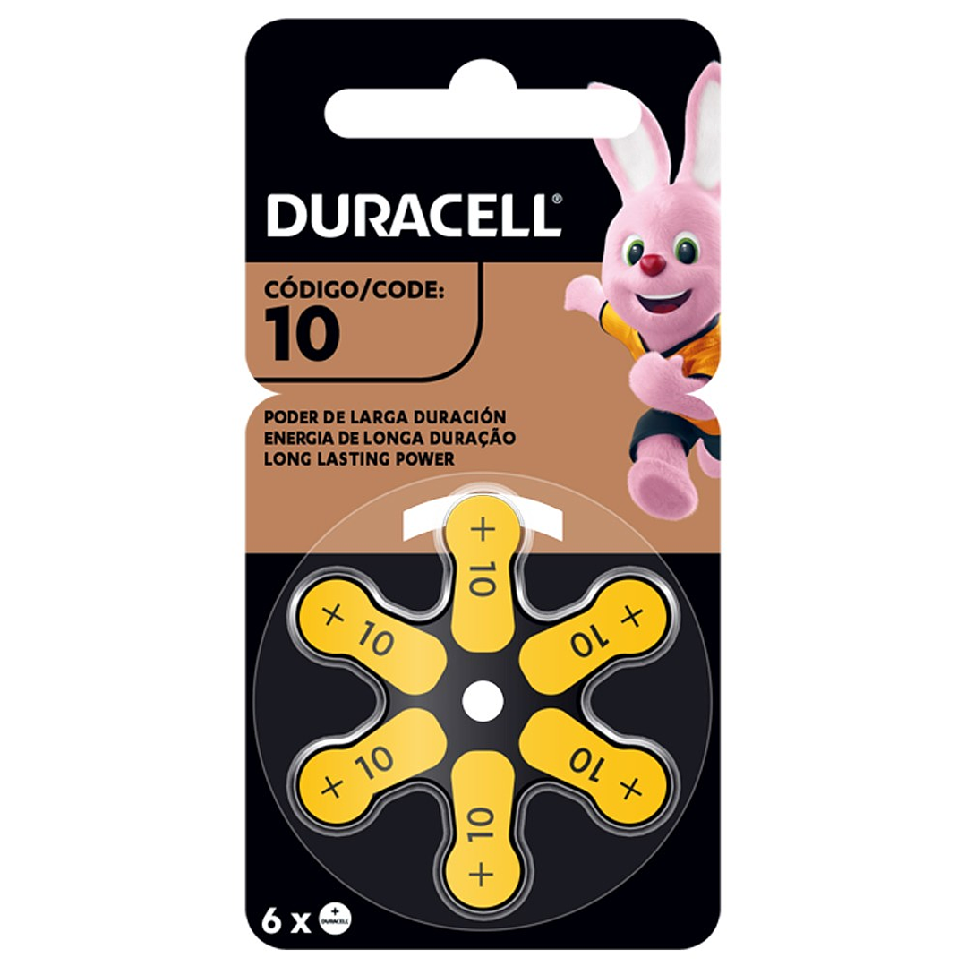 Pila Para Audífonos Duracell 10 - Unidad 1
