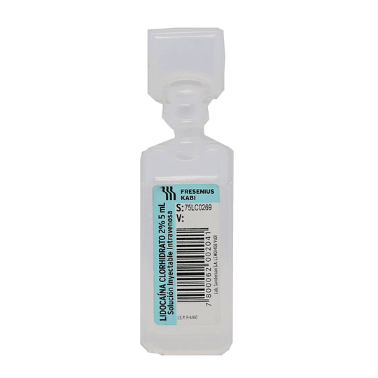 Lidocaina Kabi Fresenius 2% - Solución Inyectable - Variedad