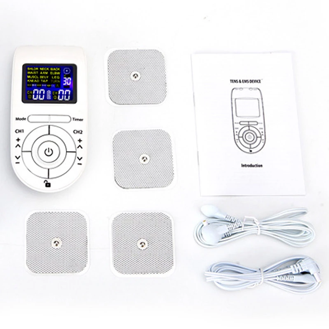 TENS para Estimulación Muscular, Masajeador de Pulso EMS 3