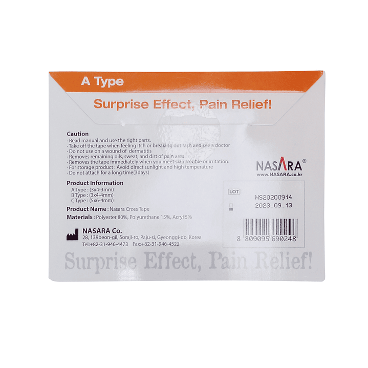 Nasara Spiral Tape 20EA Tipo A 2