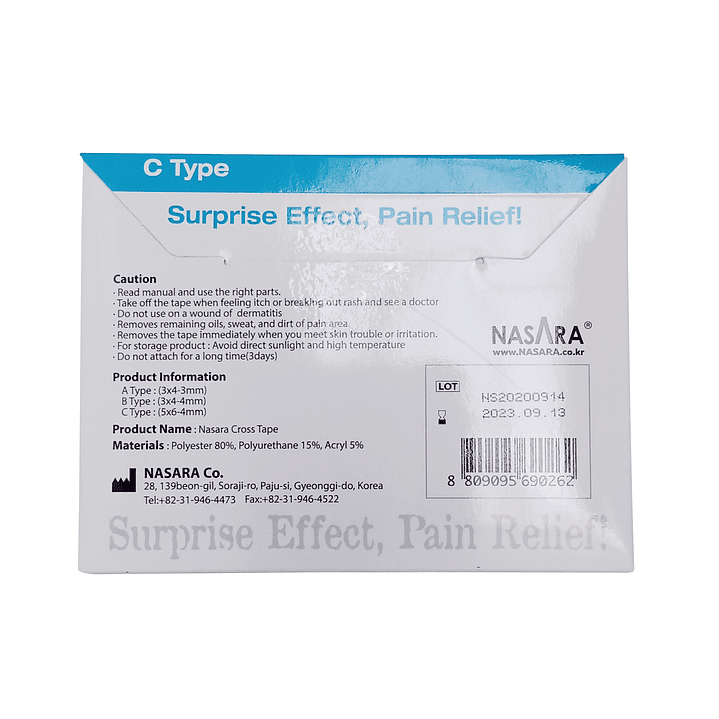 Nasara Spiral Tape 20EA Tipo C 2