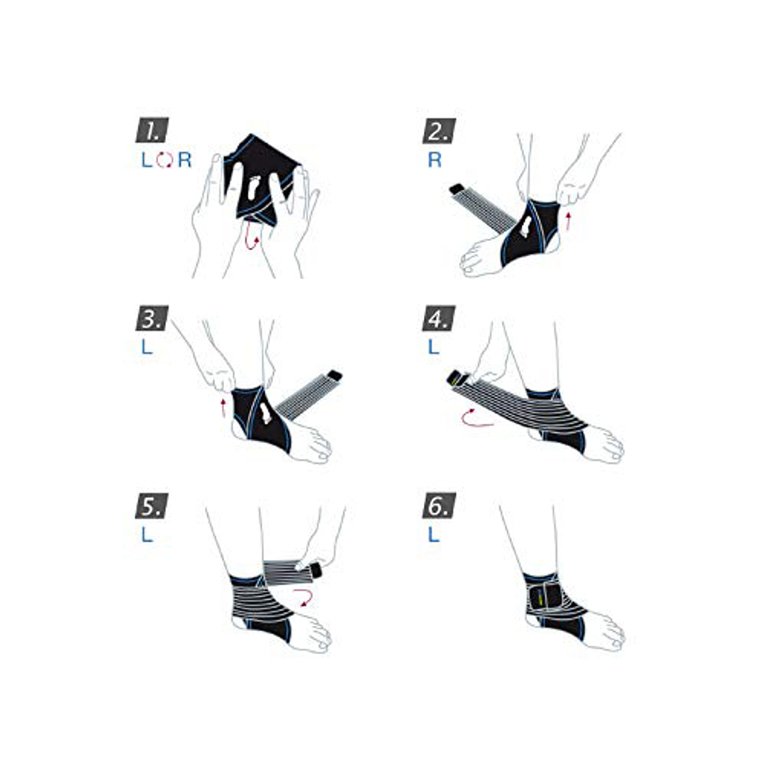 Tobillera TaloWrap Elasticada - Actimove - Tallas 3