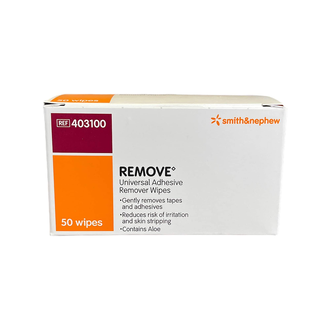 Removedor de Adhesivo Remove — 50 Toallitas — Smith & Nephew 1