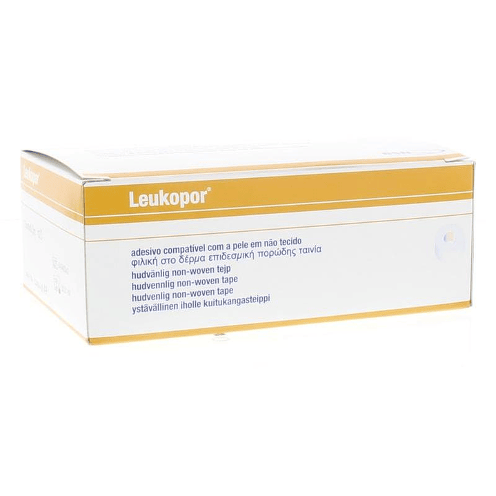 02454-00 — LEUKOPOR — Esparadrapo Tela Blanca — 2,5 cm — BSN 2