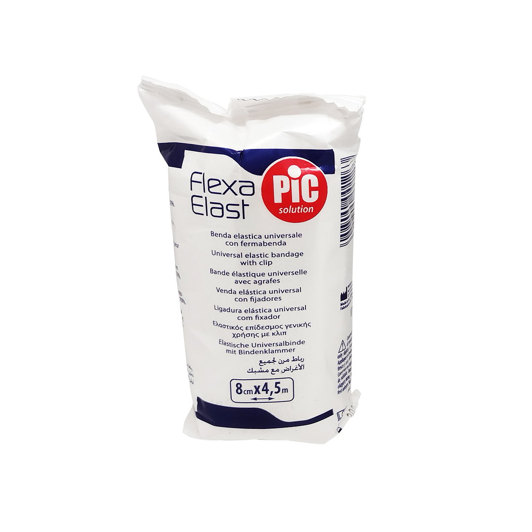 Venda Elástica Universal Blanca 4,5mt - PIC - Medidas 2