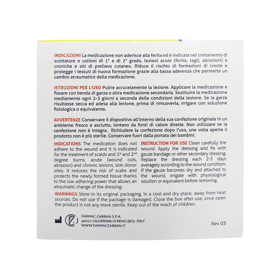 Gasa Parafinada Farmactive 10 x 10 cm (36 un) 2