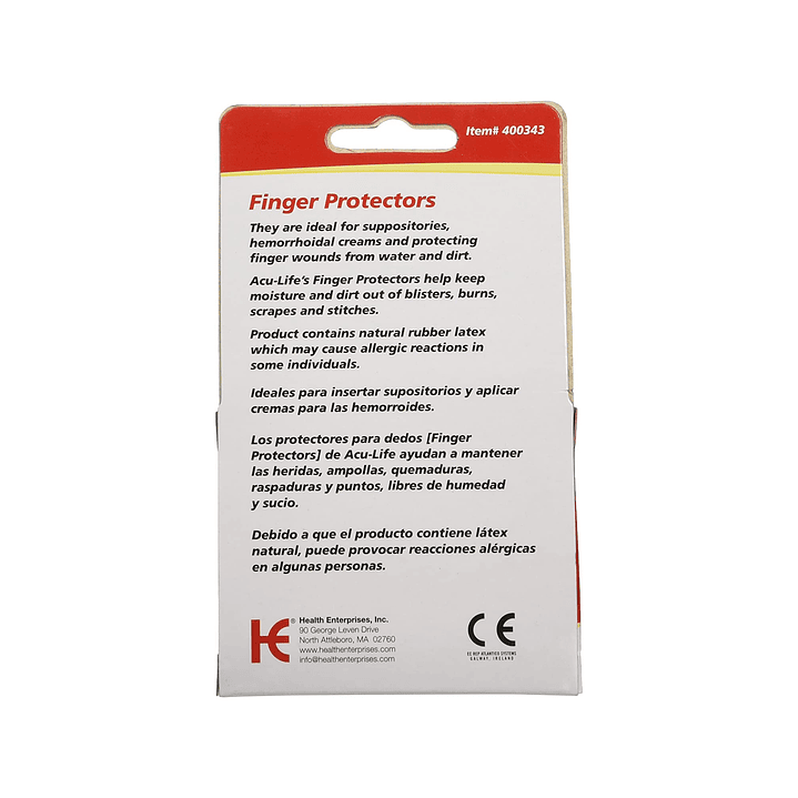 400343 - Protector de Dedos AcuLife 4