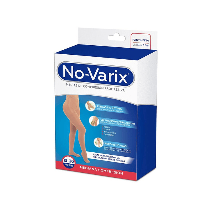 Panty de Compresión Progresiva No-Varix - 15-20mmHg 1