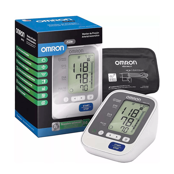  Toma Presión Digital de Brazo Elite — OMRON — HEM-7130  1